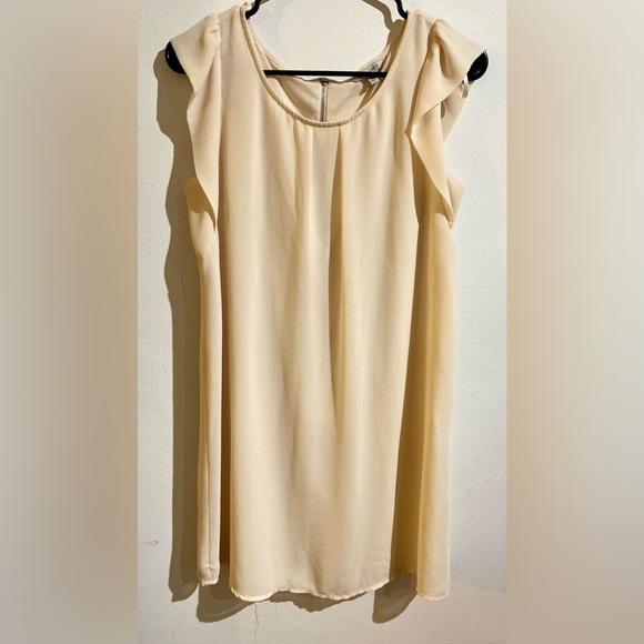 Naked Zebra Dress color Cream - Picture 4 of 4